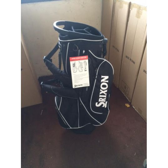Stand Bag Black With White Trim (Ex display)