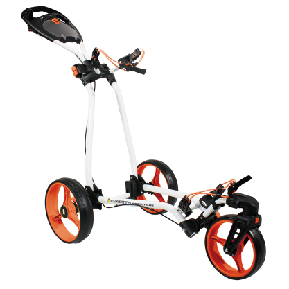 Classic Plus 3 Wheel Trolley White/Orange