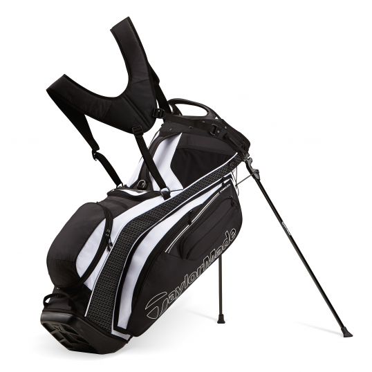 TaylorMade Pure Lite Stand Bag Black/White | Stand Bags at JamGolf