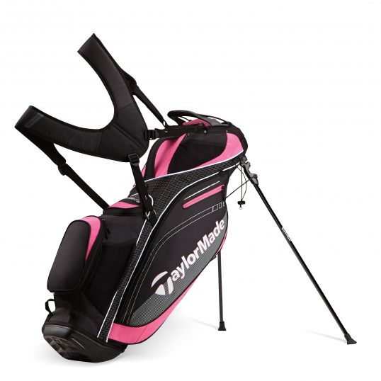 sortie Joseph Banks Lager TaylorMade Tour Lite Ladies Stand Bag Pink | Stand Bags at JamGolf