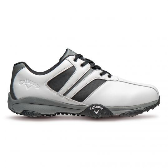 Chev Comfort Mens Golf Shoes White/Black 2016