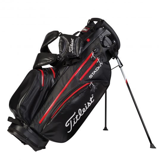StaDry Stand Bag Black/Red