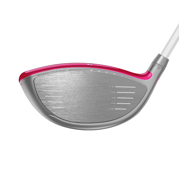 Cobra Max Offset Ladies Driver in Raspberry - Speed Channel face