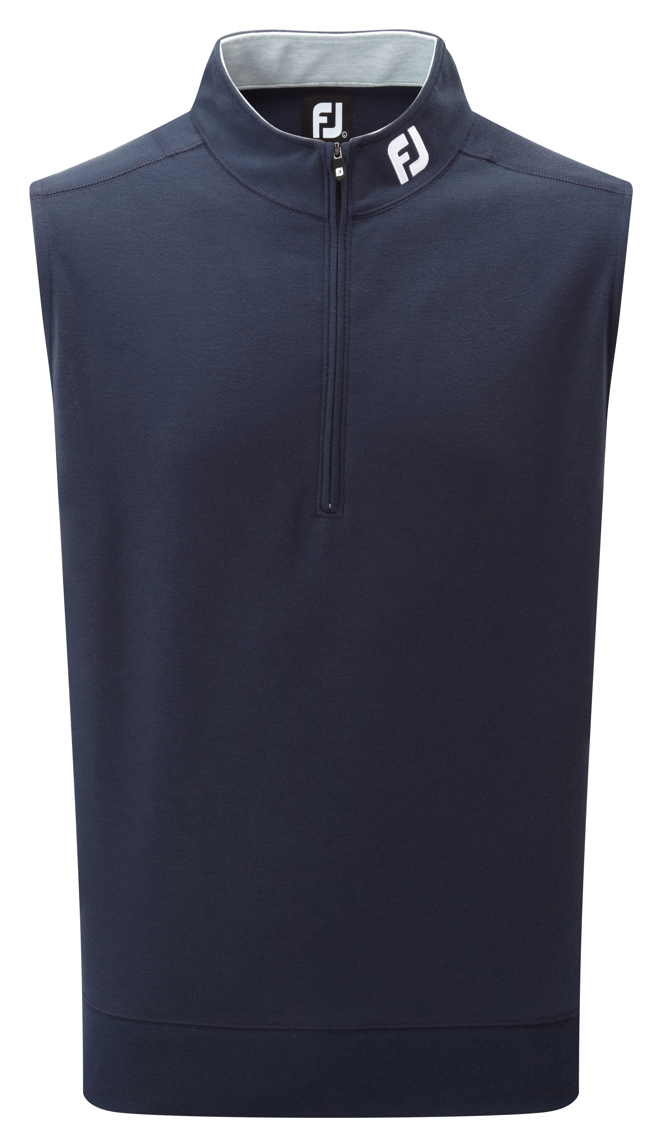 Product Image for Spun Poly Half Zip Vest Navy