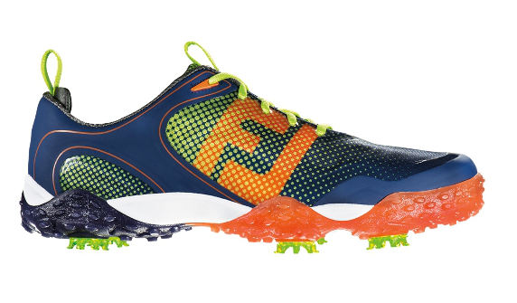 Product Image for Freestyle Mens Golf Shoes Navy/Orange/Lime