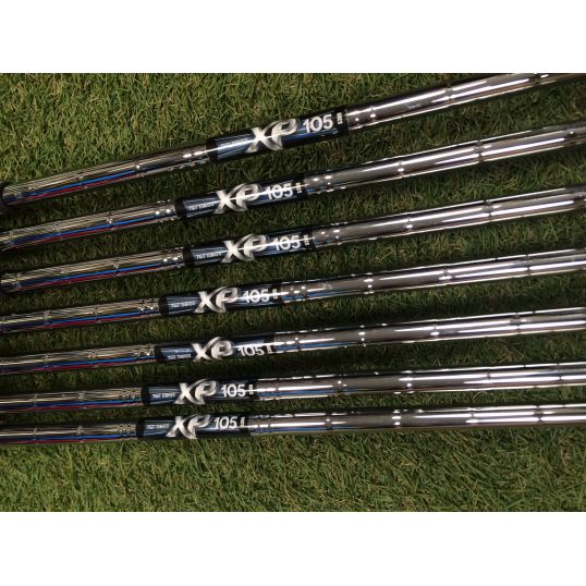 JPX EZ Forged Irons Steel Shafts Right XP 105 Stiff 4-PW (Used - Excellent)