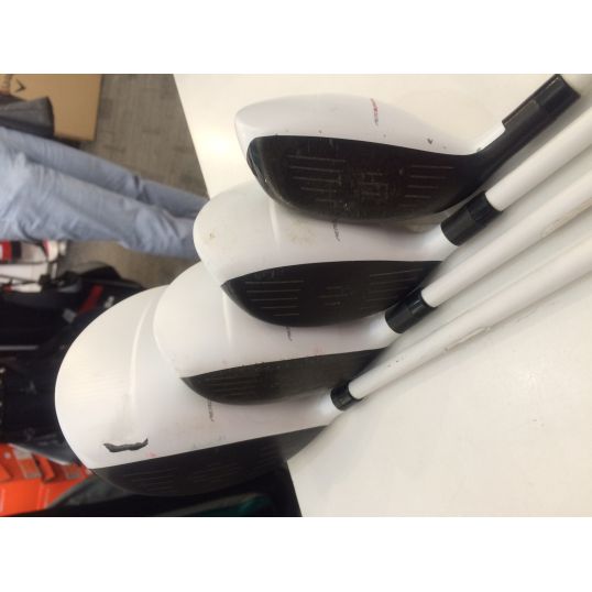 Aeroburner Driver, Fairway, Hybrid Bundle Right Regular Matrix 50 10.5 3-15 Degree and 5-18 Degree 4-22 Degree (Used - Good)