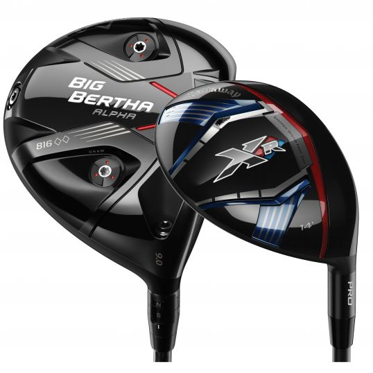 816 Driver and XR Pro Fairway Wood