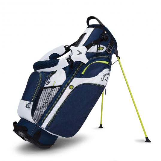Fusion 14 Stand Bag Navy/White/Green