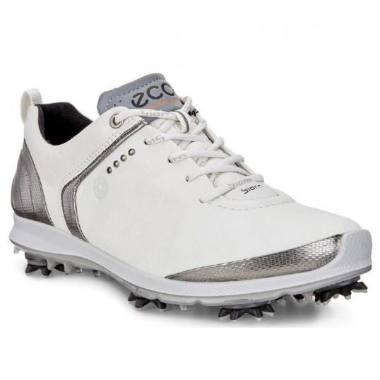 Stiptheid teller in stand houden Ecco Womens Biom G2 GTX Dry Golf Shoes White/Dark Shadow | Ladies Golf  Shoes at JamGolf