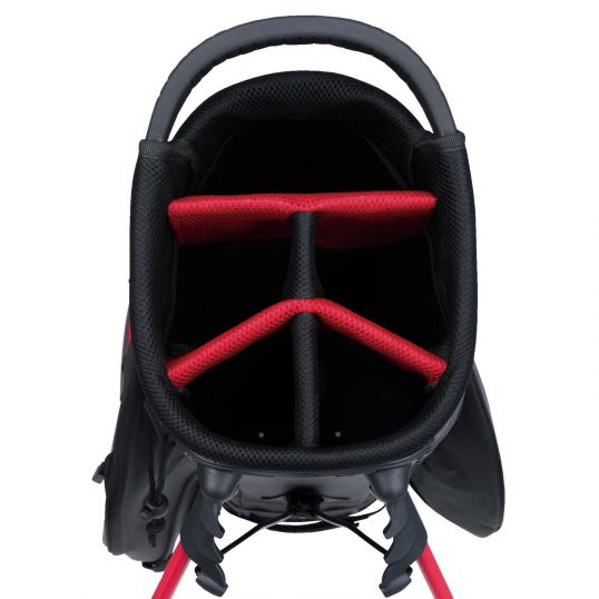 Waterproof Stand Bag - Grey/Red