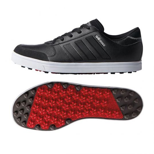 Adicross Gripmore 2 Mens Golf Shoes Core Black/White/Ray Red