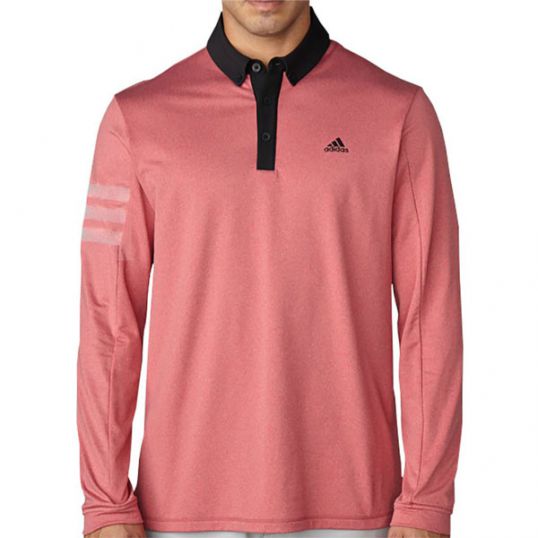 ClimaWarm Long Sleeve Rugby Shirt Black/Pink