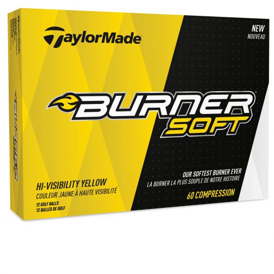 Burner Soft Yellow Golf Balls 2018