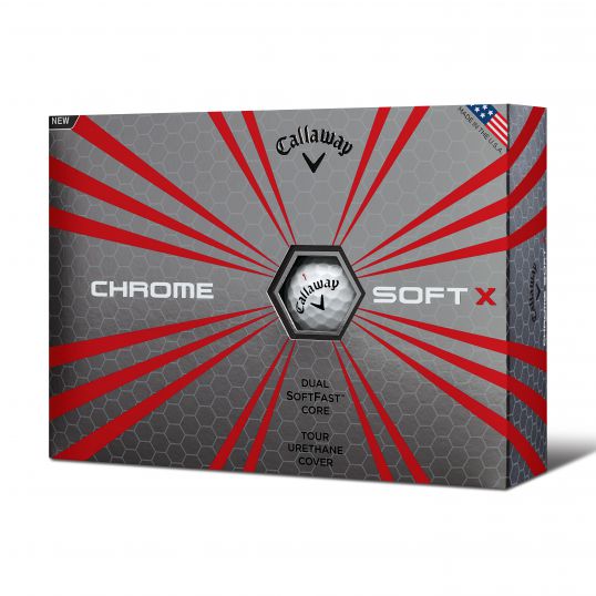 Chrome Soft X Golf Balls 2017