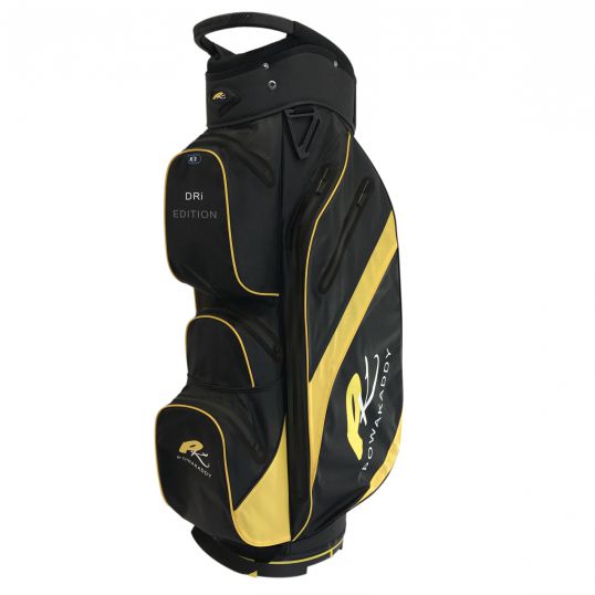 Dri Edition Cart Waterproof Cart Bag Classic Black/Yellow