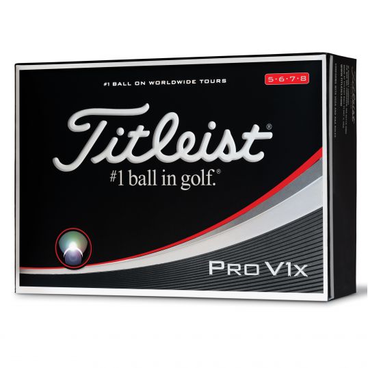 Pro V1X High Number Golf Balls 2017