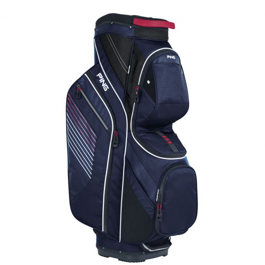 Traverse Trolley Bag Navy/Red/White