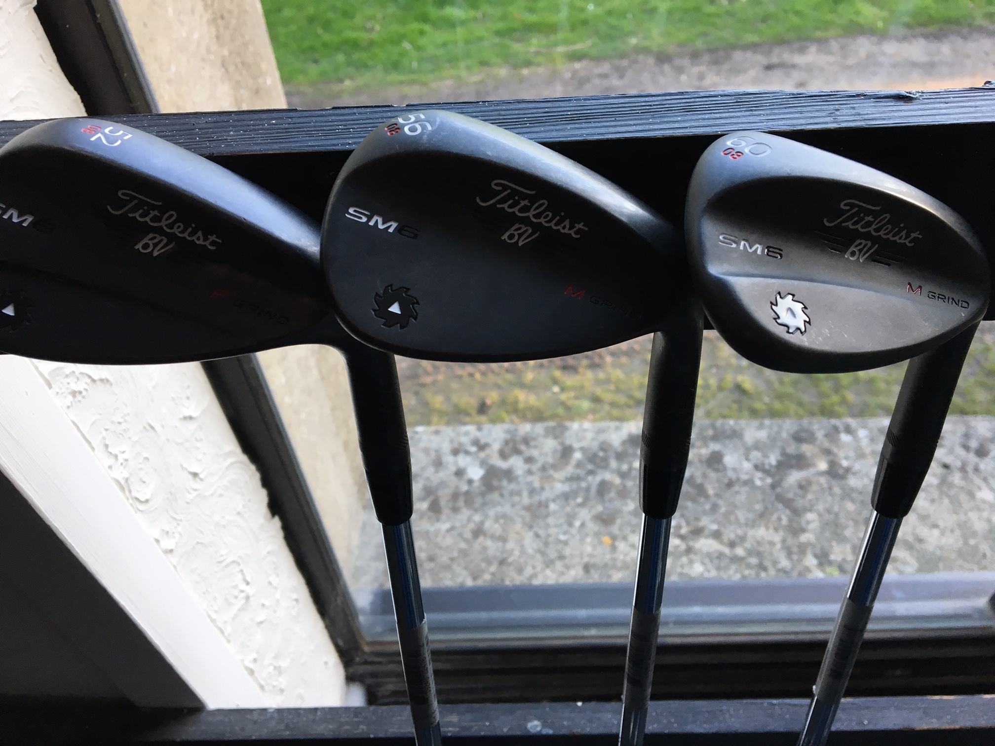 Product Image for SM6 Black 52 56 and 60 Degree Right Vokey Wedge Wedge 52 8 08 M 08 M (Used - Excellent)
