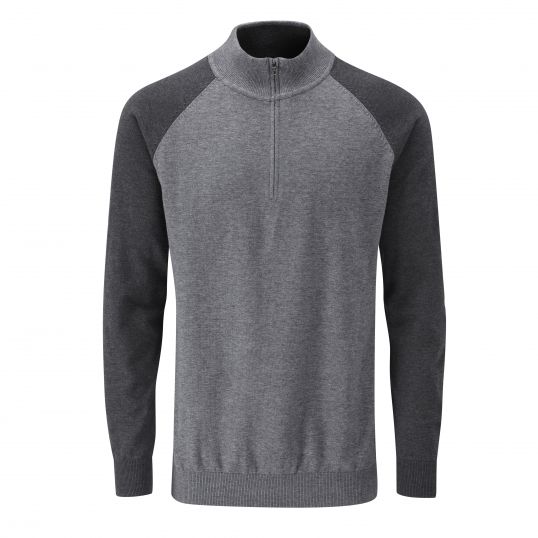 Colton Sweater French Grey Marl