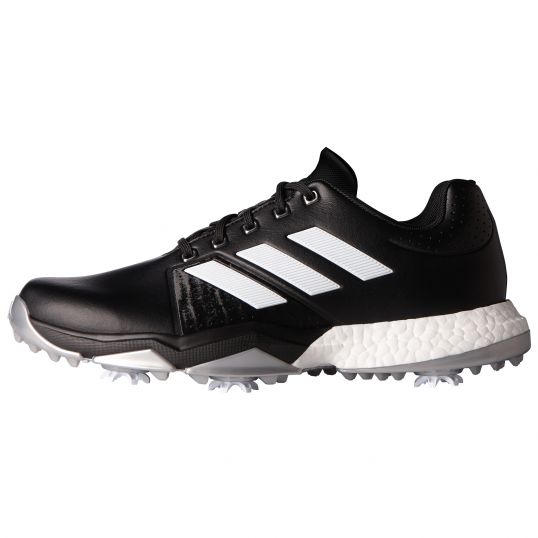 Adidas AdiPower 3 Boost Mens Golf Shoes Black and White