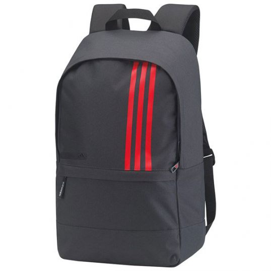 3 Stripe Small BackPack Grey/Red