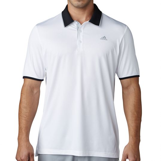 ClimaCool Performance Polo White/Black/Mid Grey