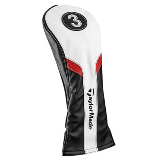 Fairway 3 Wood Cover White/Black/Red