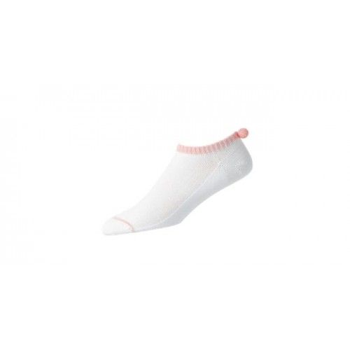 ProDry Women's Lightweight Pompom Socks White/Light Pink