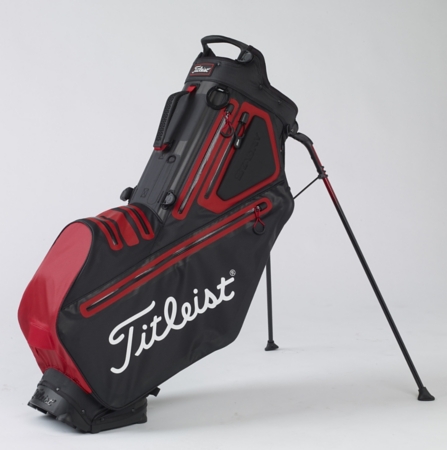 Titleist Players 5 StaDry Stand Bag Black/Red | Stand Bags at JamGolf