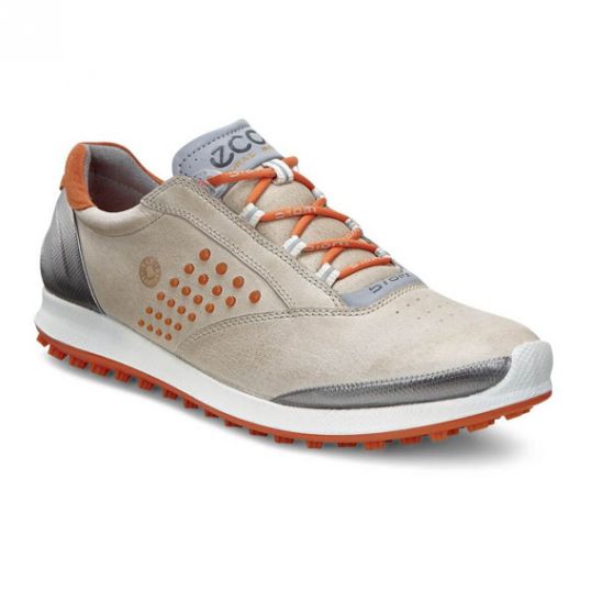 Womens Biom Hybrid 2 Golf Shoes Oyester/Coral Blush