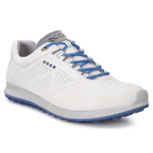 Mens Biom Hybrid 2 Golf Shoes White/Bermuda Blue