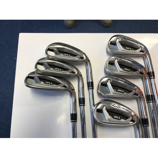 M1 Irons Steel Shafts Right Stiff True Temper XP95 5-PW+AW (Custom 5281) (Used - Excellent)