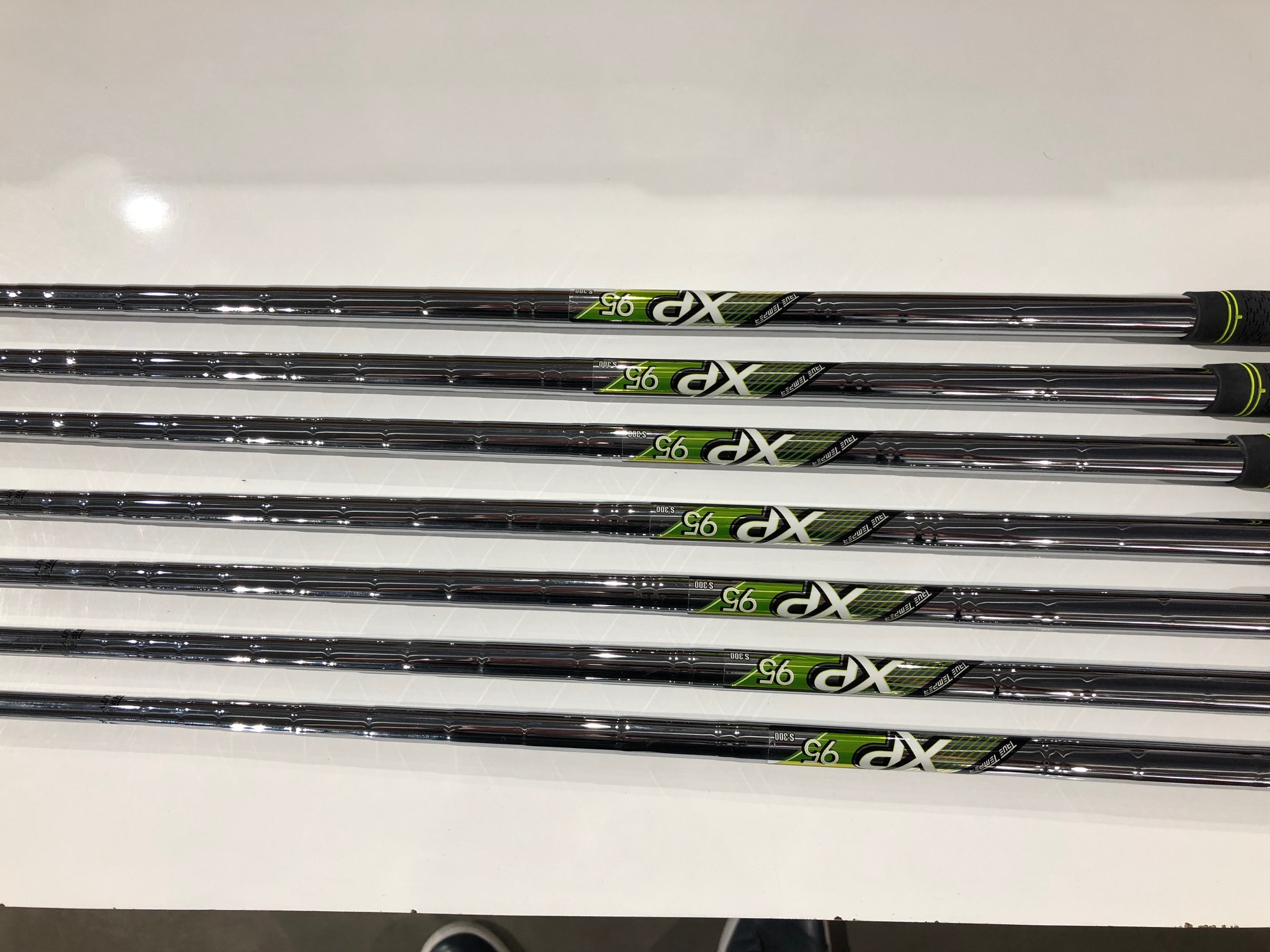 TaylorMade M1 Irons Steel Shafts Right Stiff True Temper