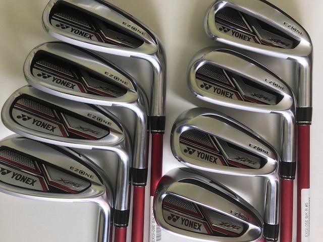 Yonex Ezone XPG Irons Graphite Shafts Right Regular 5-AW+SW (Ex