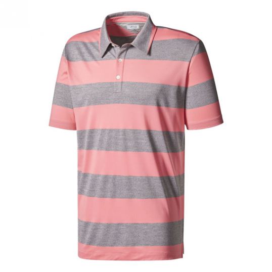 AdiPure RGBY Stripe Polo Spring Pink