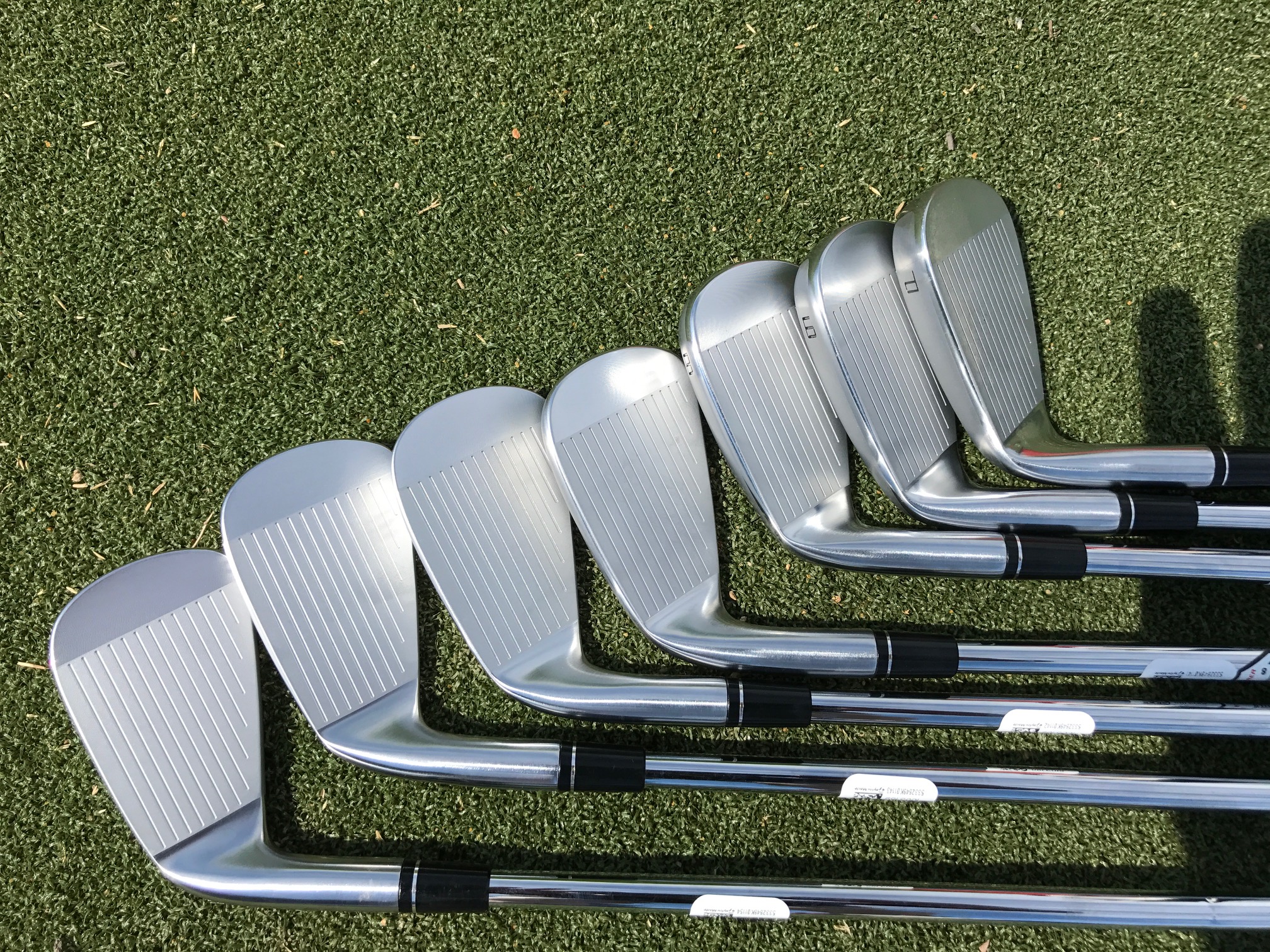 TaylorMade P770 Irons Steel Shafts Right Stiff Project X 6.0 4-PW