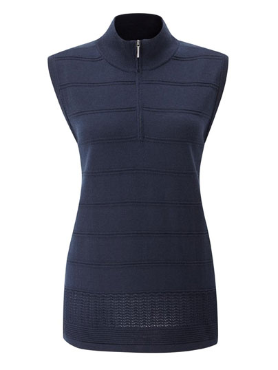 Tate Ladies Knitted Golf Top
