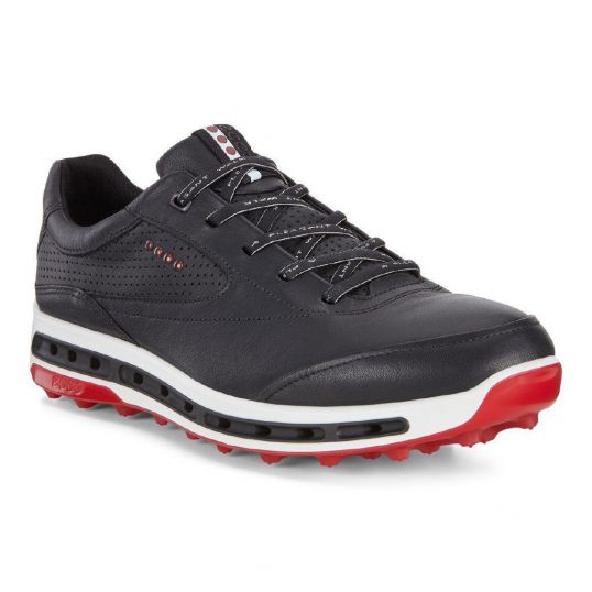 Men's Golf Cool Pro Golf Shoes Black/Brick Dritton GoreTex