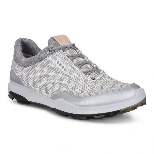 Biom Hybrid 3 GoreTex Mens Golf Shoes White/Silver Metal