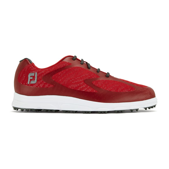 Superlites XP Mens Golf Shoes Red/Charcoal
