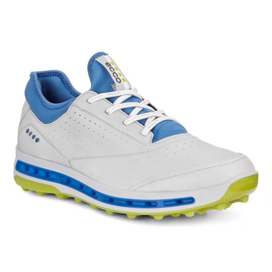 Men's Golf Cool Pro Golf Shoes Concrete/Kiwi GoreTex