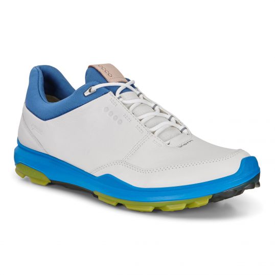Biom Hybrid 3 GoreTex Mens Golf Shoes White/Kiwi