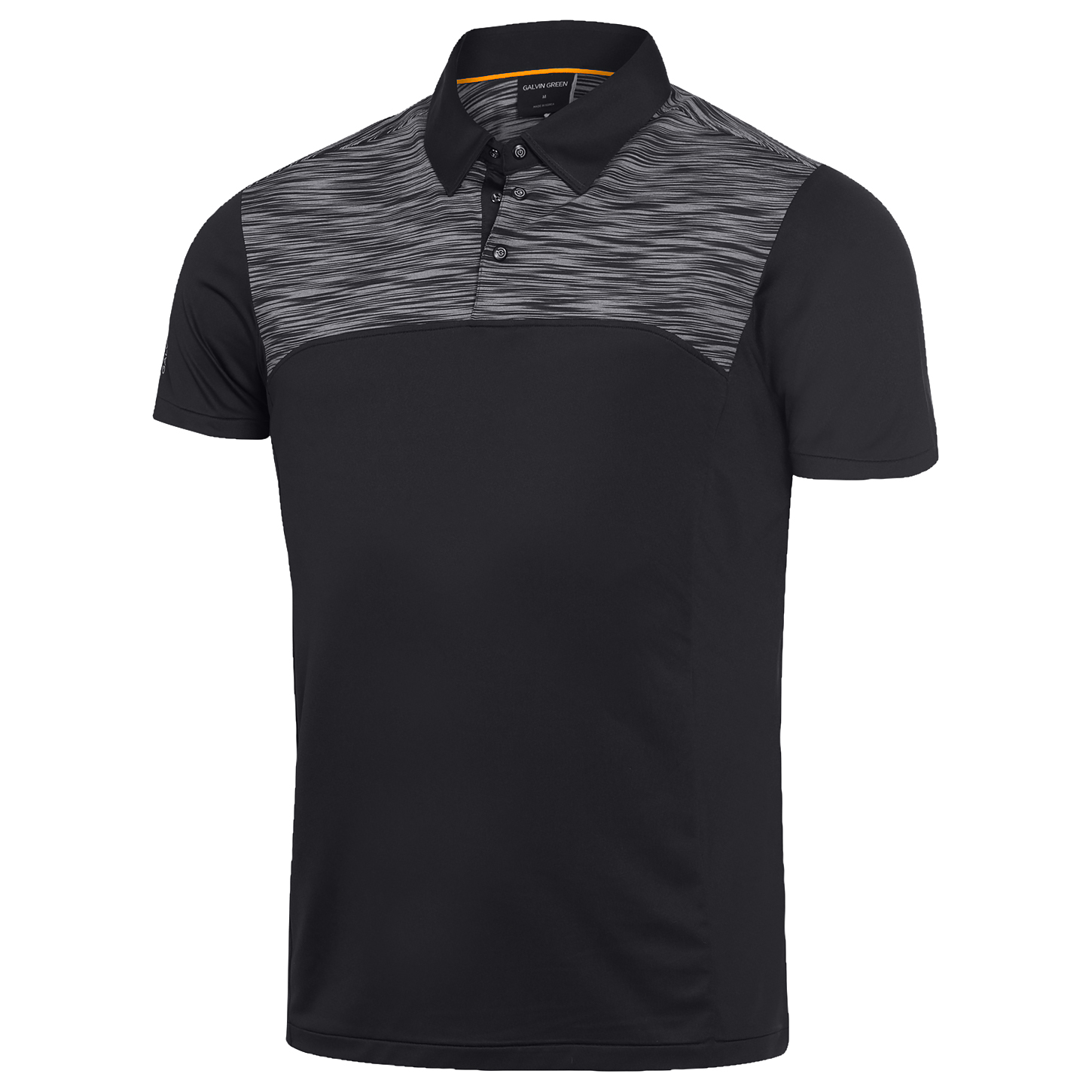 Product Image for Galvin Green Matthew Ventil8 Plus Golf Shirt Mens XX Large Black/Orange