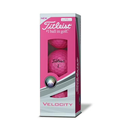 Product Image for Velocity Pink Golf Balls