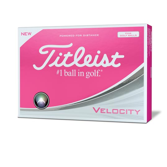 Velocity Pink Golf Balls