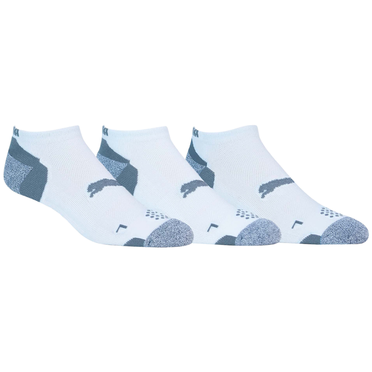 Product Image for Pounce Low Cut 3 Pair Socks White