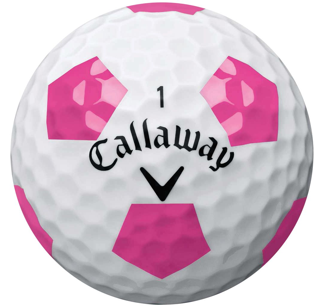 Product Image for Chrome Soft Truvis Pink Golf Balls