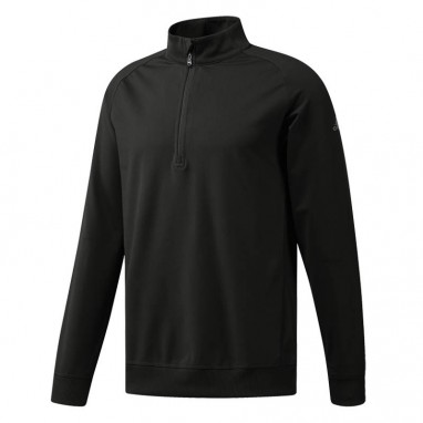 Adi Classic Club Half Zip Sweater - Black