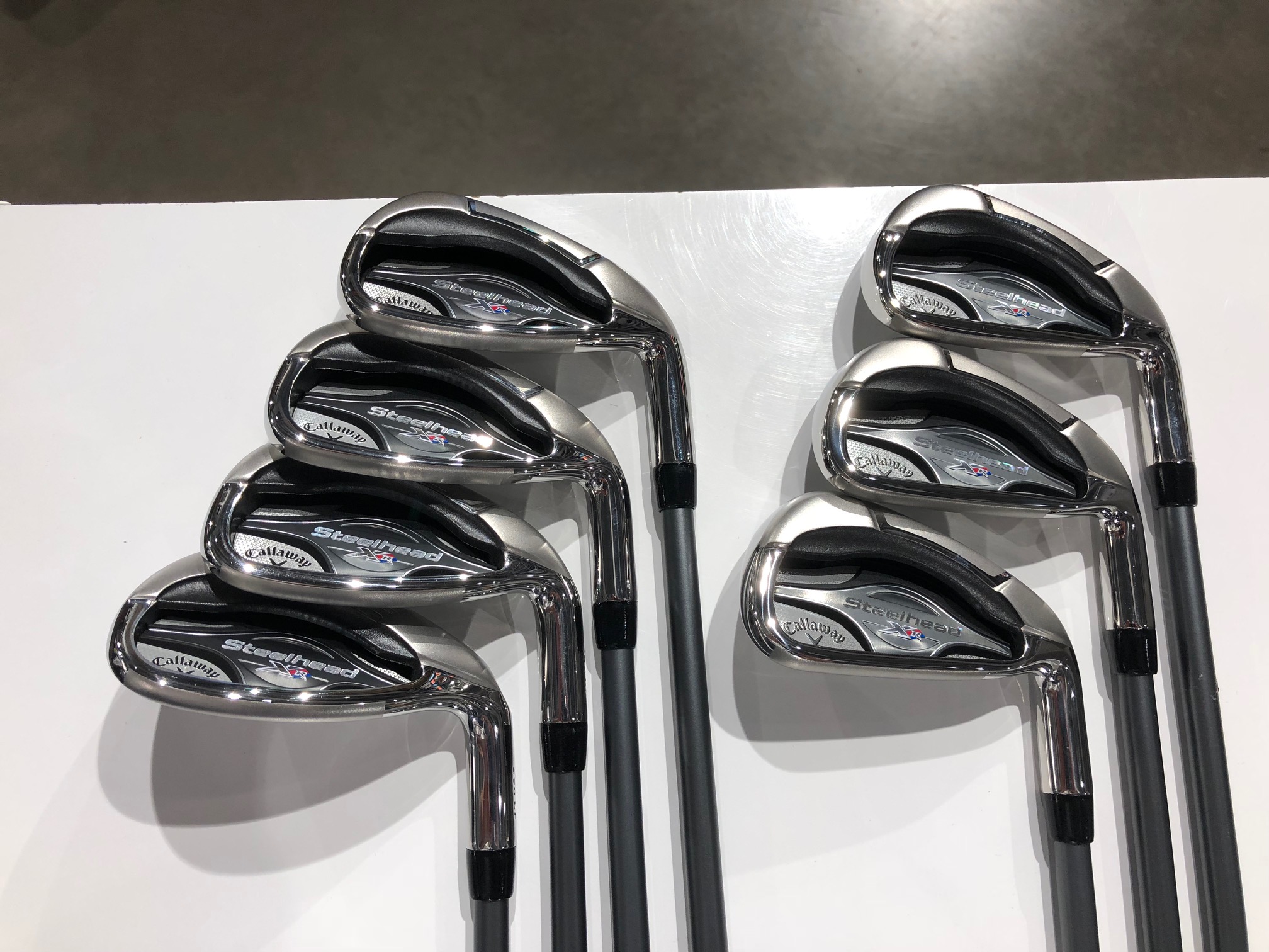 Callaway Steelhead XR Irons Graphite Shafts Right Regular